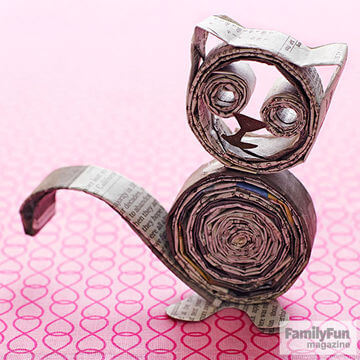 trabalhos feitos com jornal