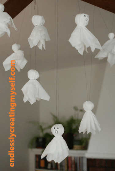 como fazer abóboras de halloween com garrafa PET