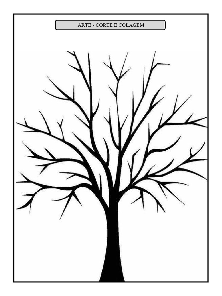 molde de tronco de arvore vs desenho de tronco de arvore