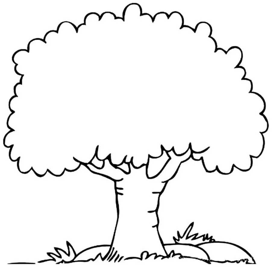 ideias de moldes de tronco de arvore para imprimir