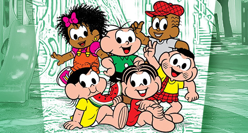 erros comuns ao colorir turma da mônica