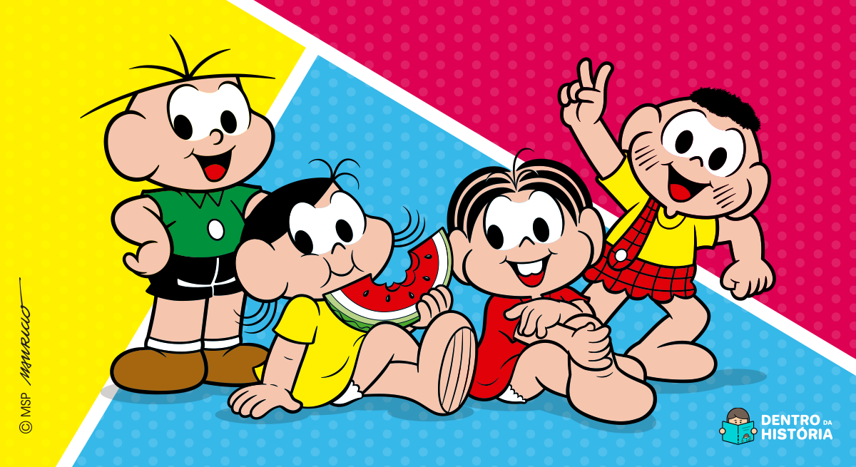 melhores ideias de desenhos da turma da mônica para colorir