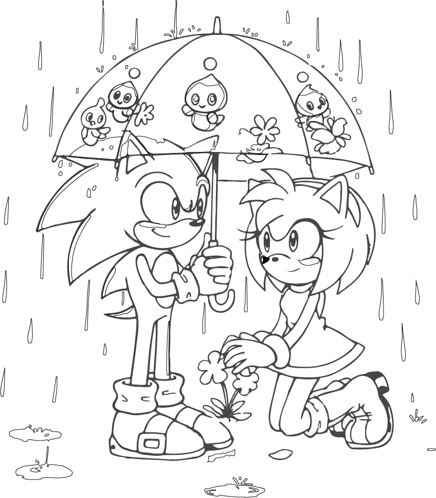 sonic the hedgehog desenhos para imprimir