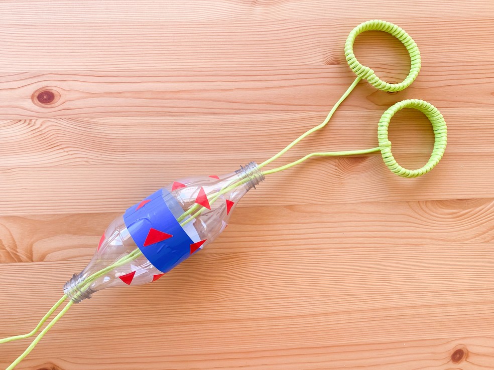 vai e vem de garrafa pet