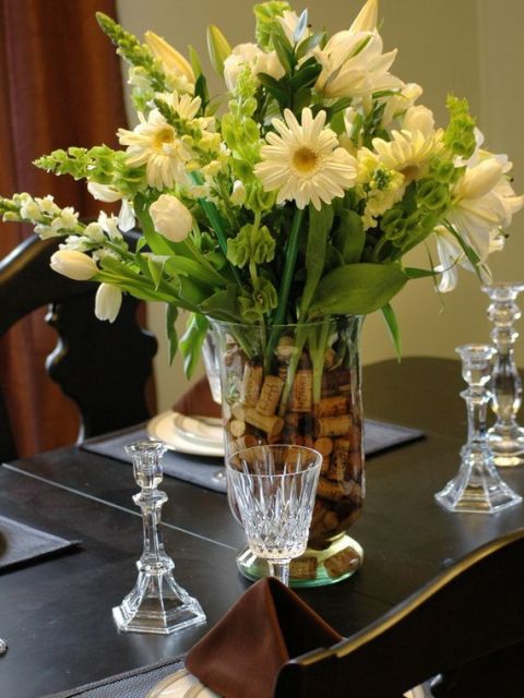 quanto custa um vaso de flores para mesa de jantar