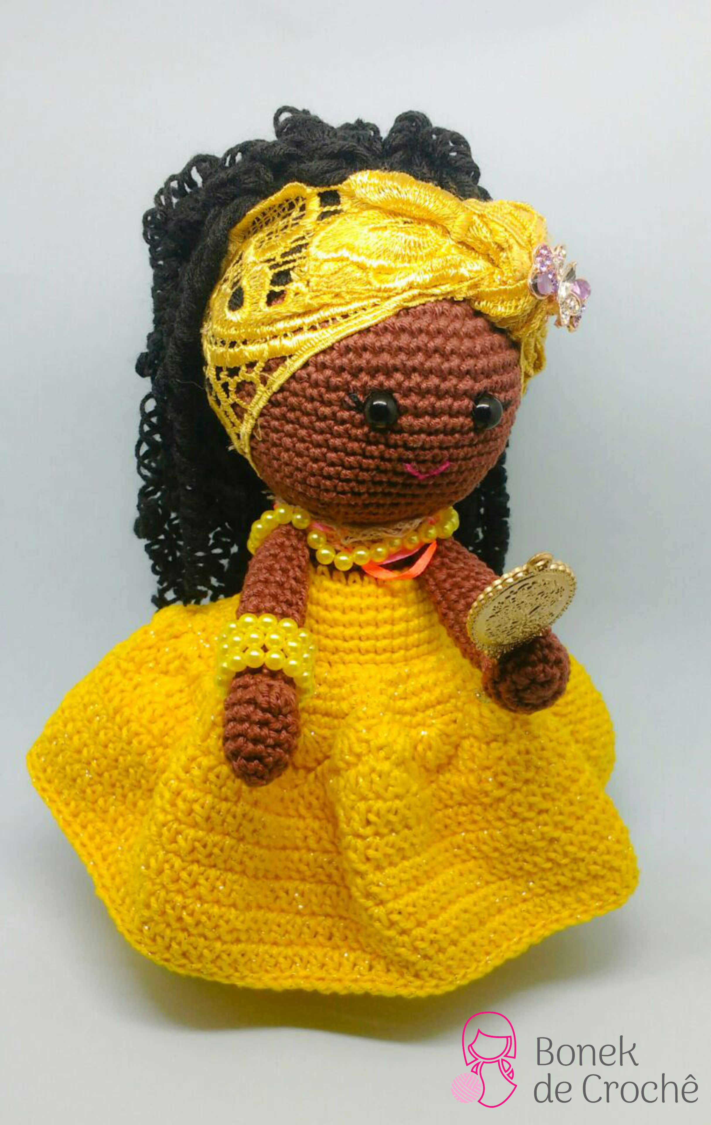 ideias de vestidos de croche para bonecas