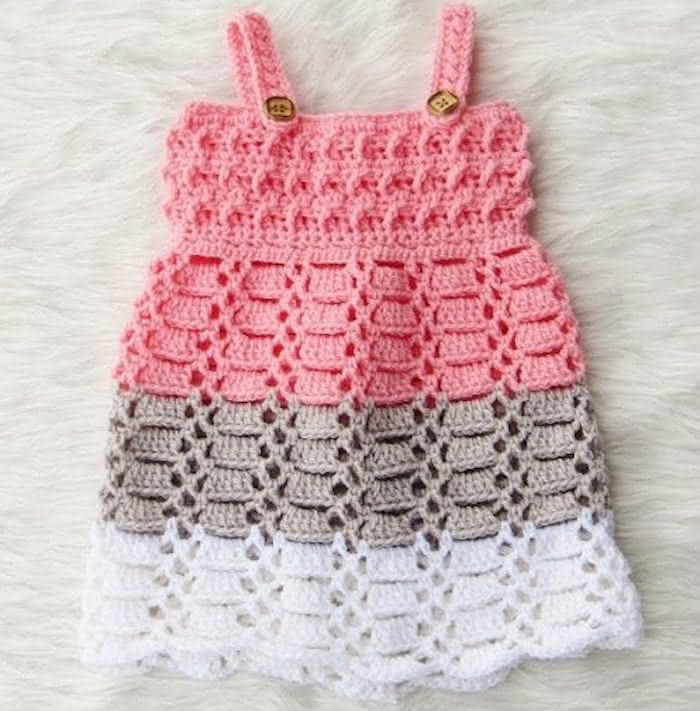 quanto custa um vestido de crochê infantil personalizado