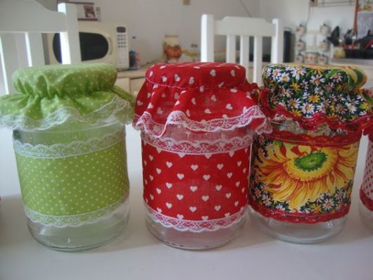 5 Ideias Criativas de Decoupage em Vidro com Tecido