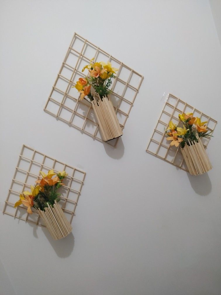 palitos de bambu artesanato
