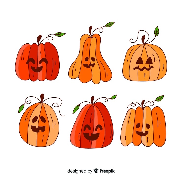 moldes eva abóbora halloween