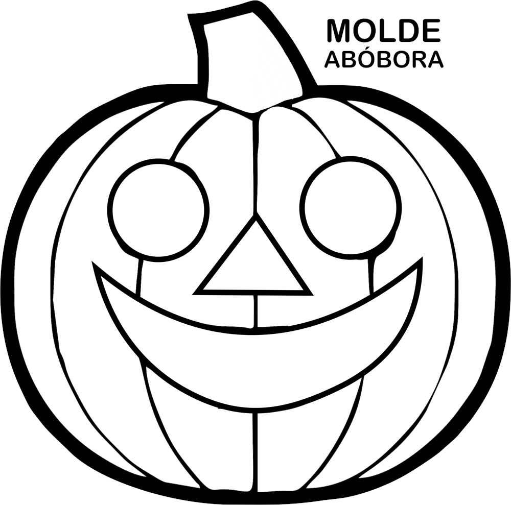 atividade infantil abóbora halloween