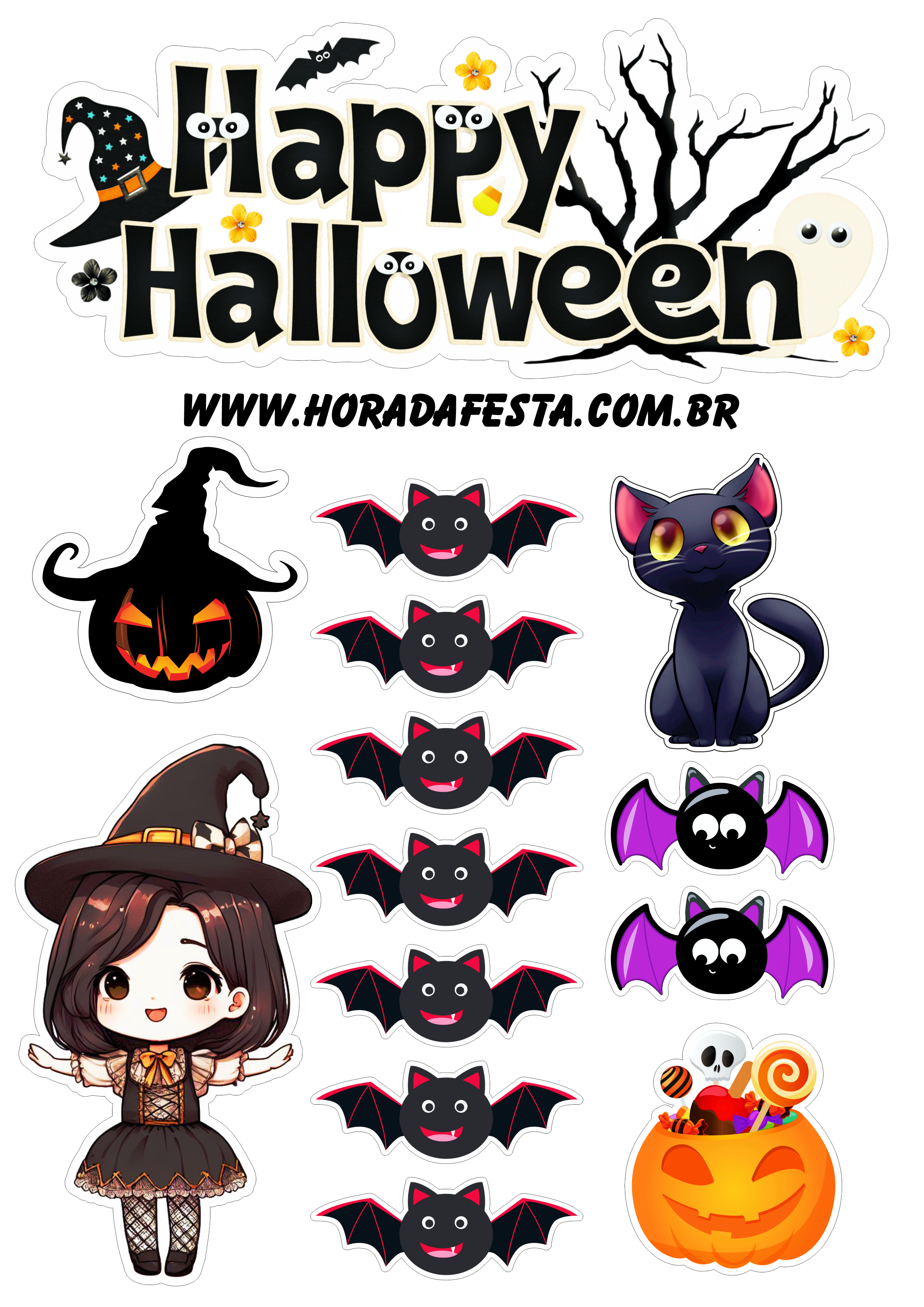 atividade infantil abóbora halloween