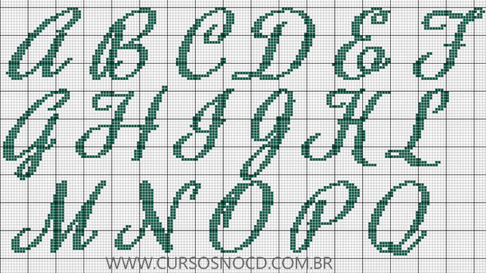 monogramas para bordar