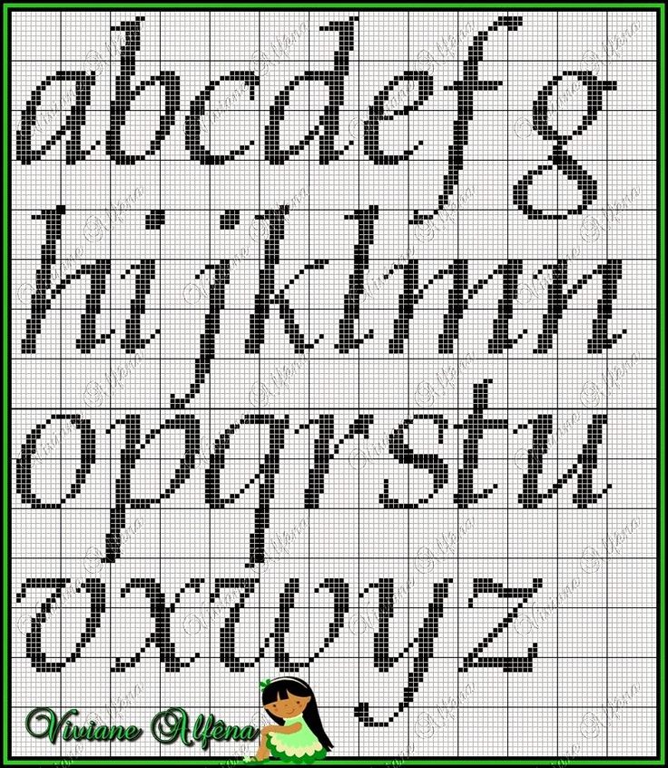 monogramas ponto cruz grandes