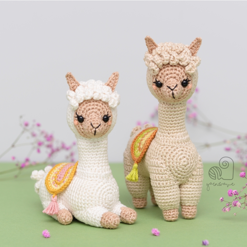Alpaca amigurumi peruana