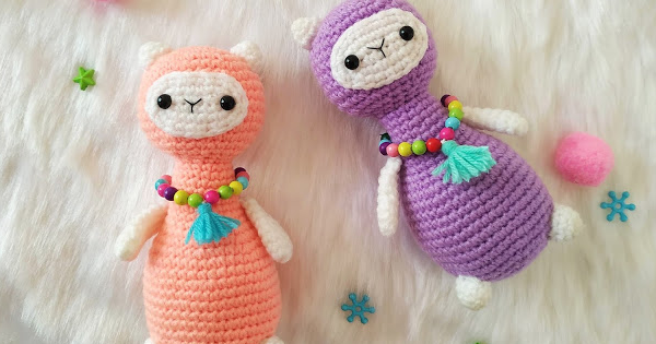 Alpaca amigurumi receita
