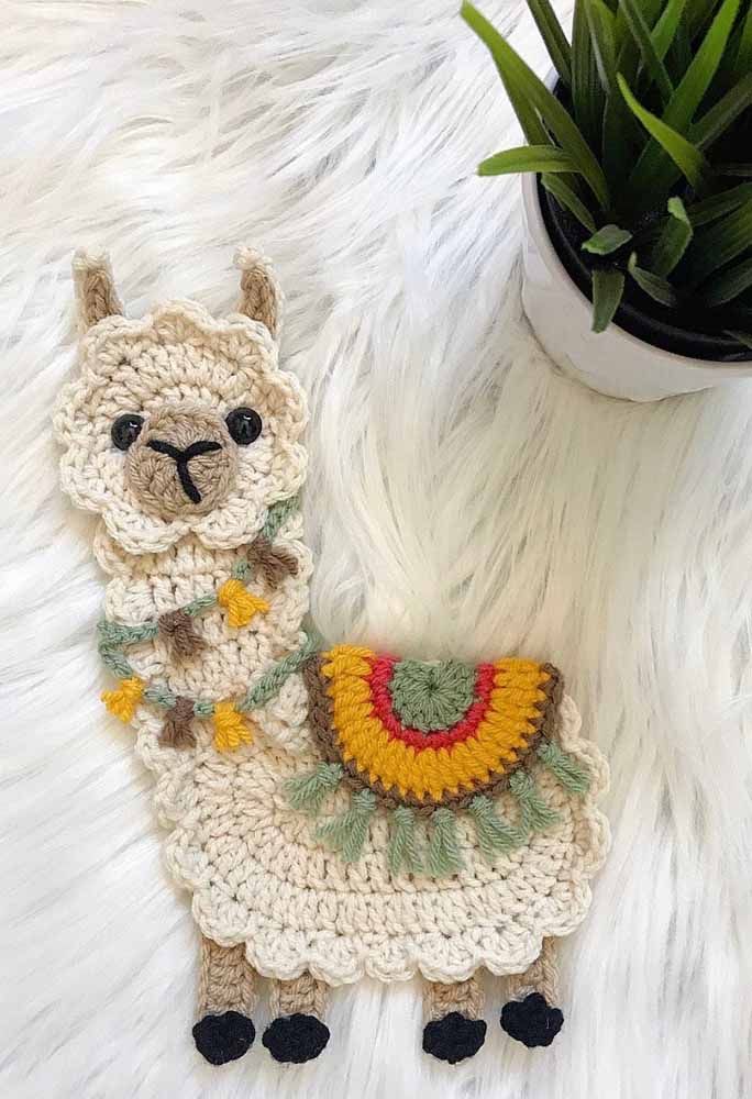 Alpaca de tricô