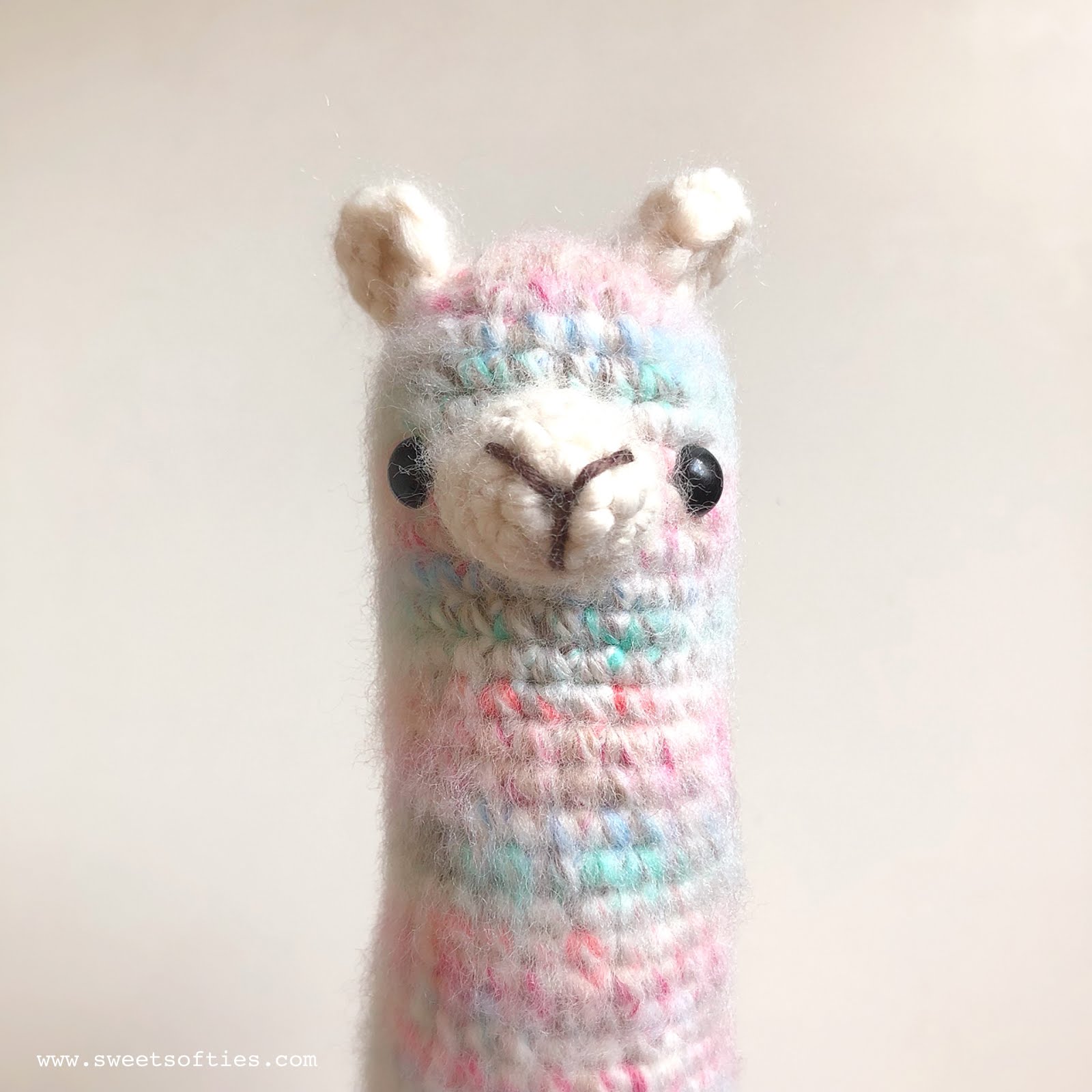 Amigurumi de lhama