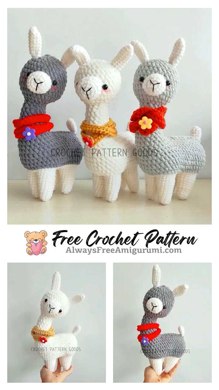 Alpaca amigurumi gigante