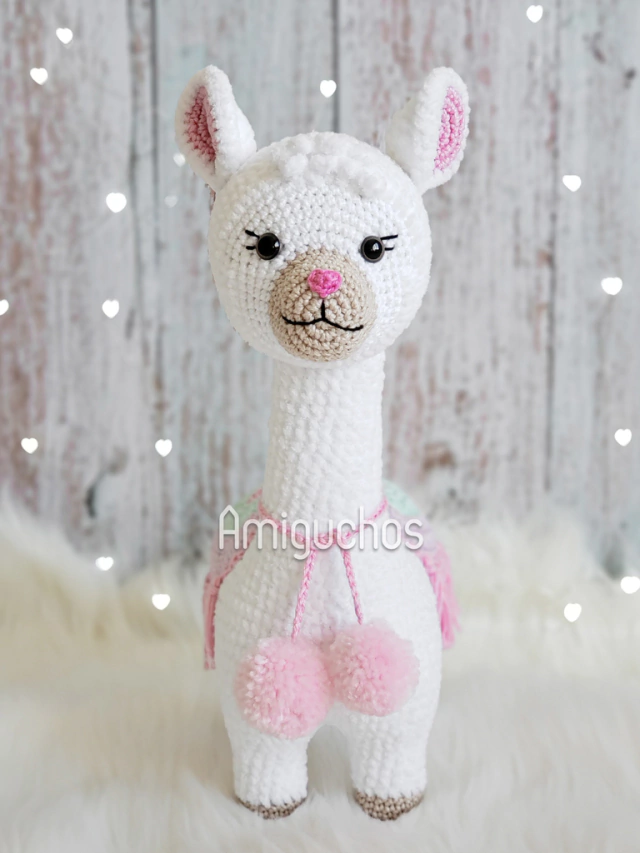 Alpaca amigurumi mini