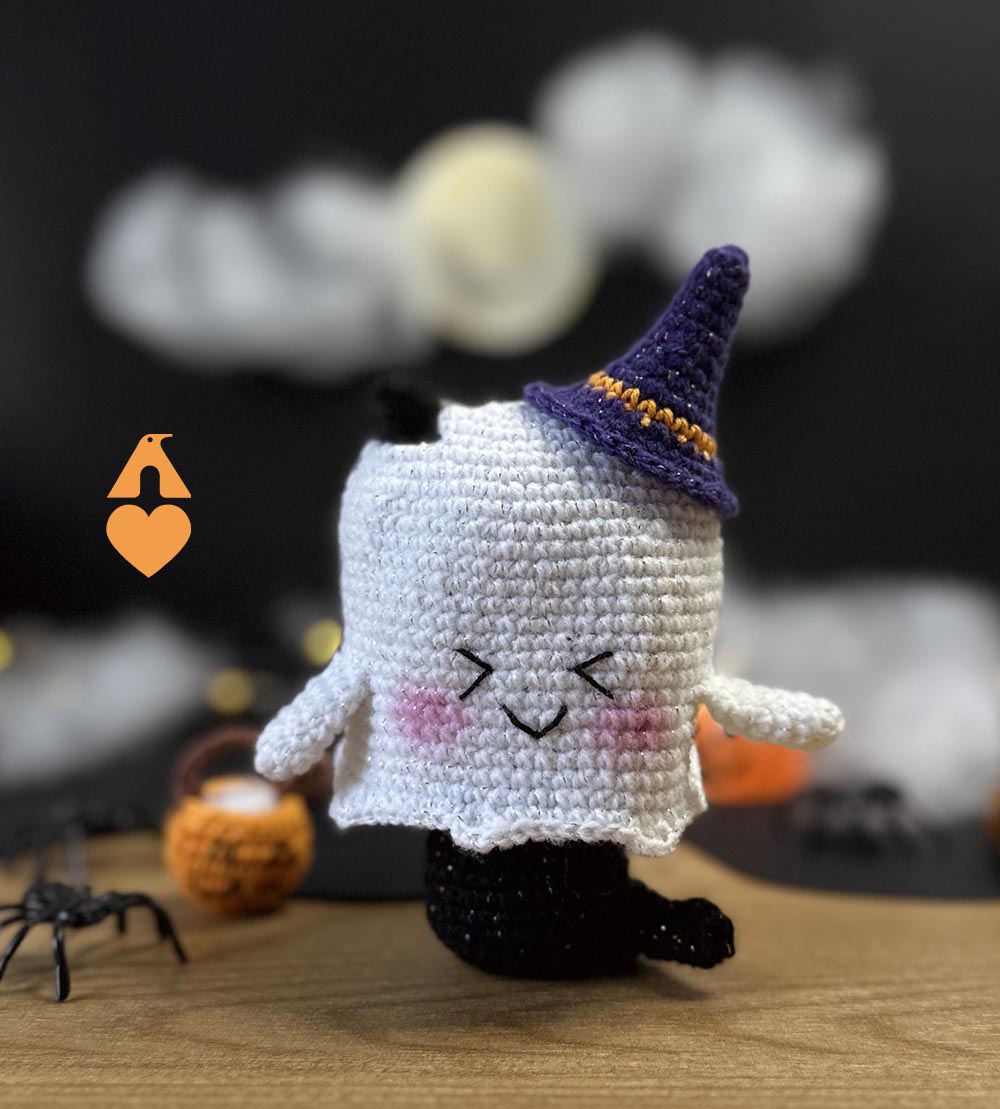 receitas amigurumi halloween grátis
