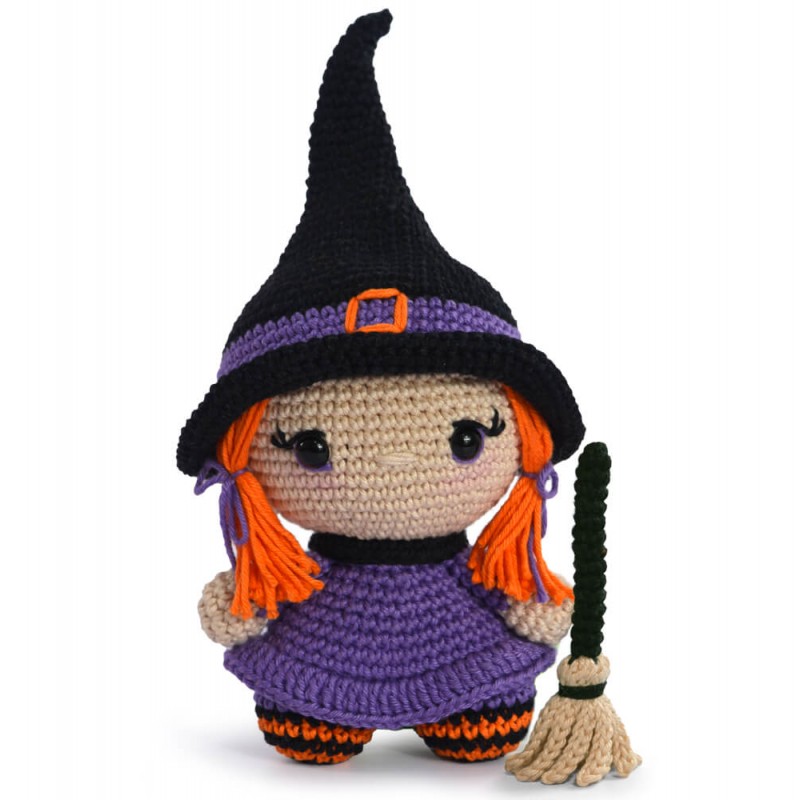 kit amigurumi halloween círculo