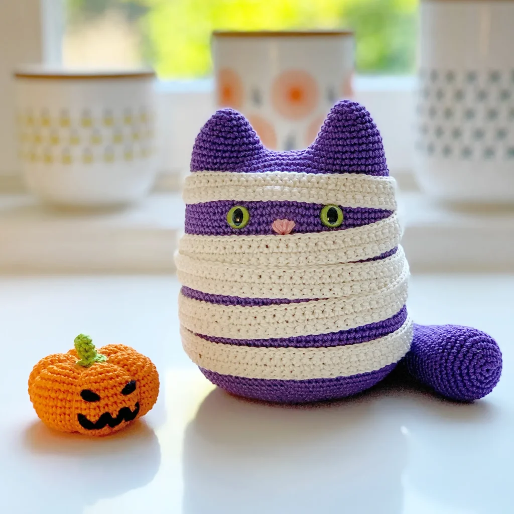 amigurumi fantasma halloween