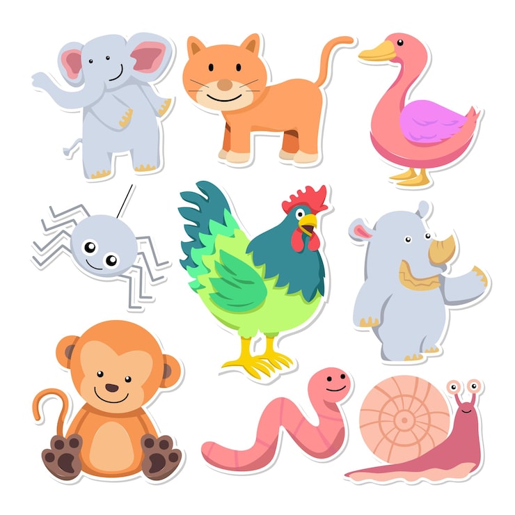 moldes de animais para imprimir