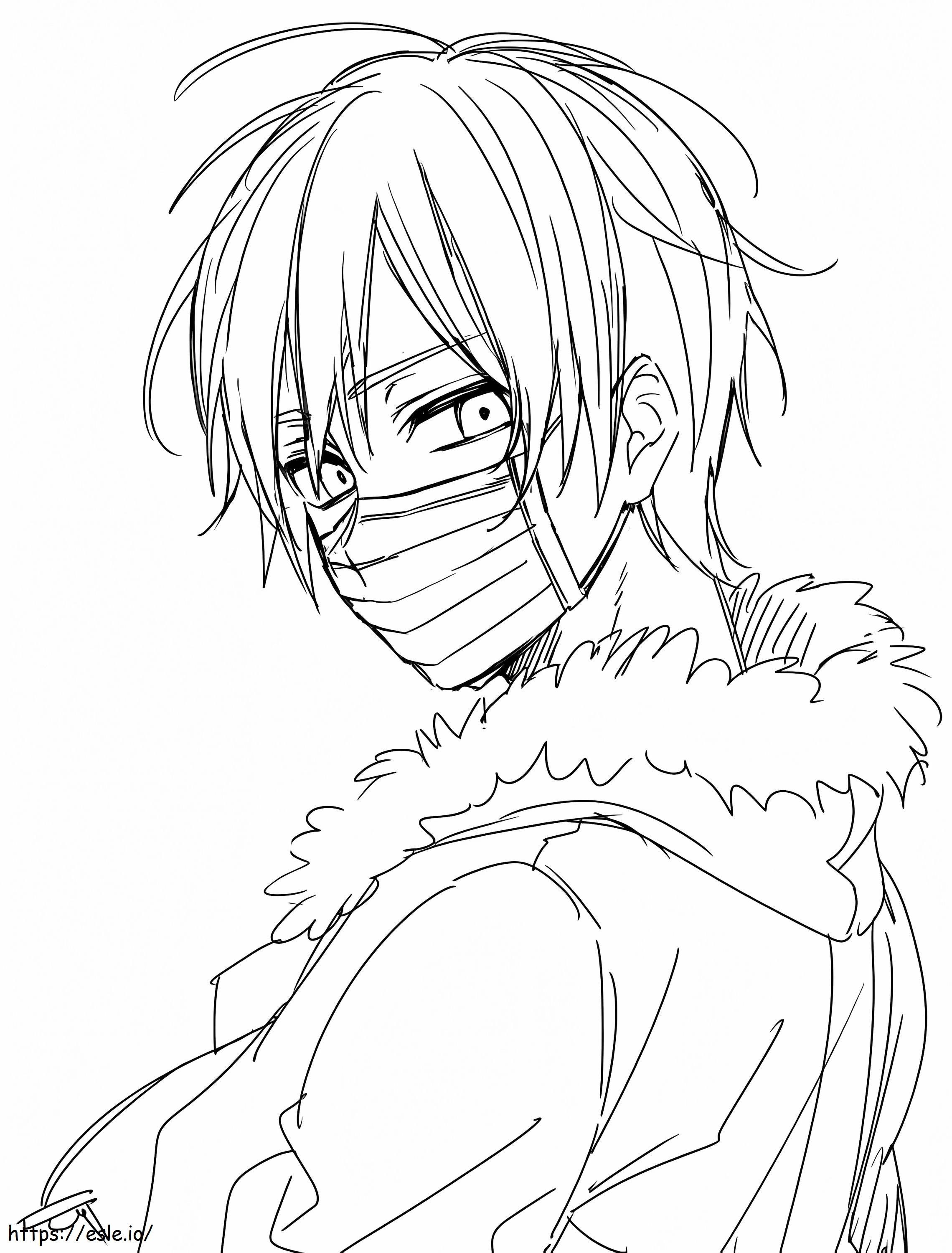 coloring pages de anime shounen