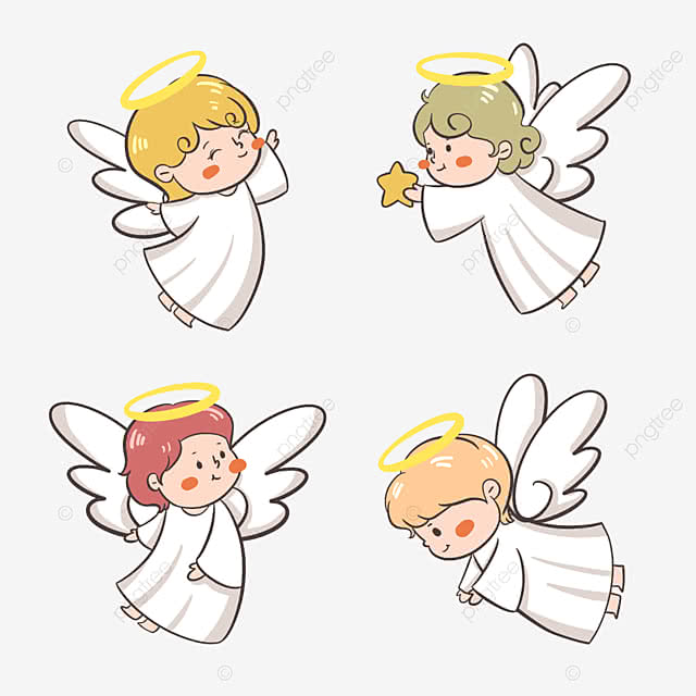 anjinho para batizado png