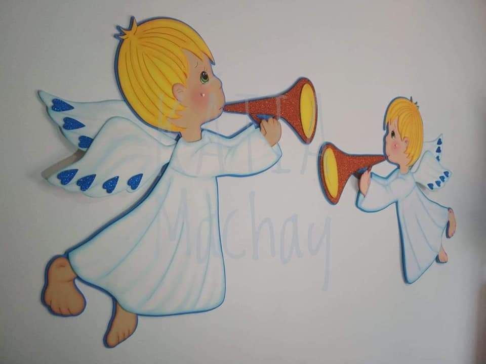 anjos para pintar