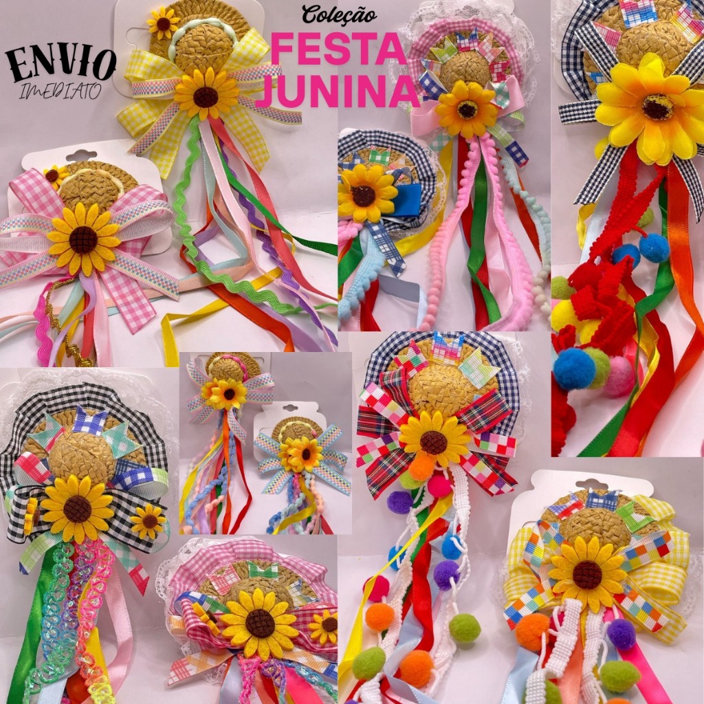 tiara junina infantil