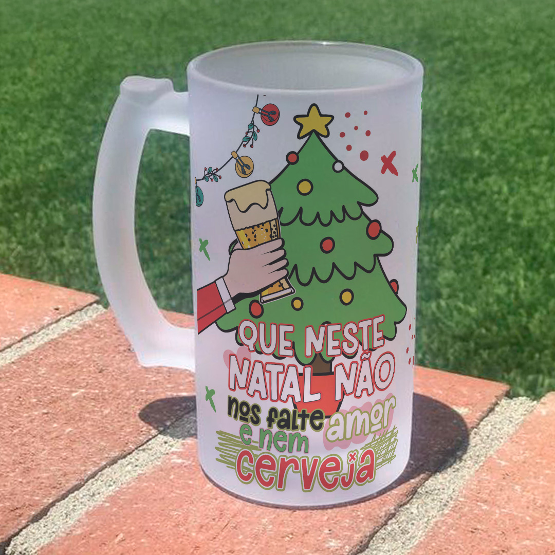 estampa caneca natal sublimação