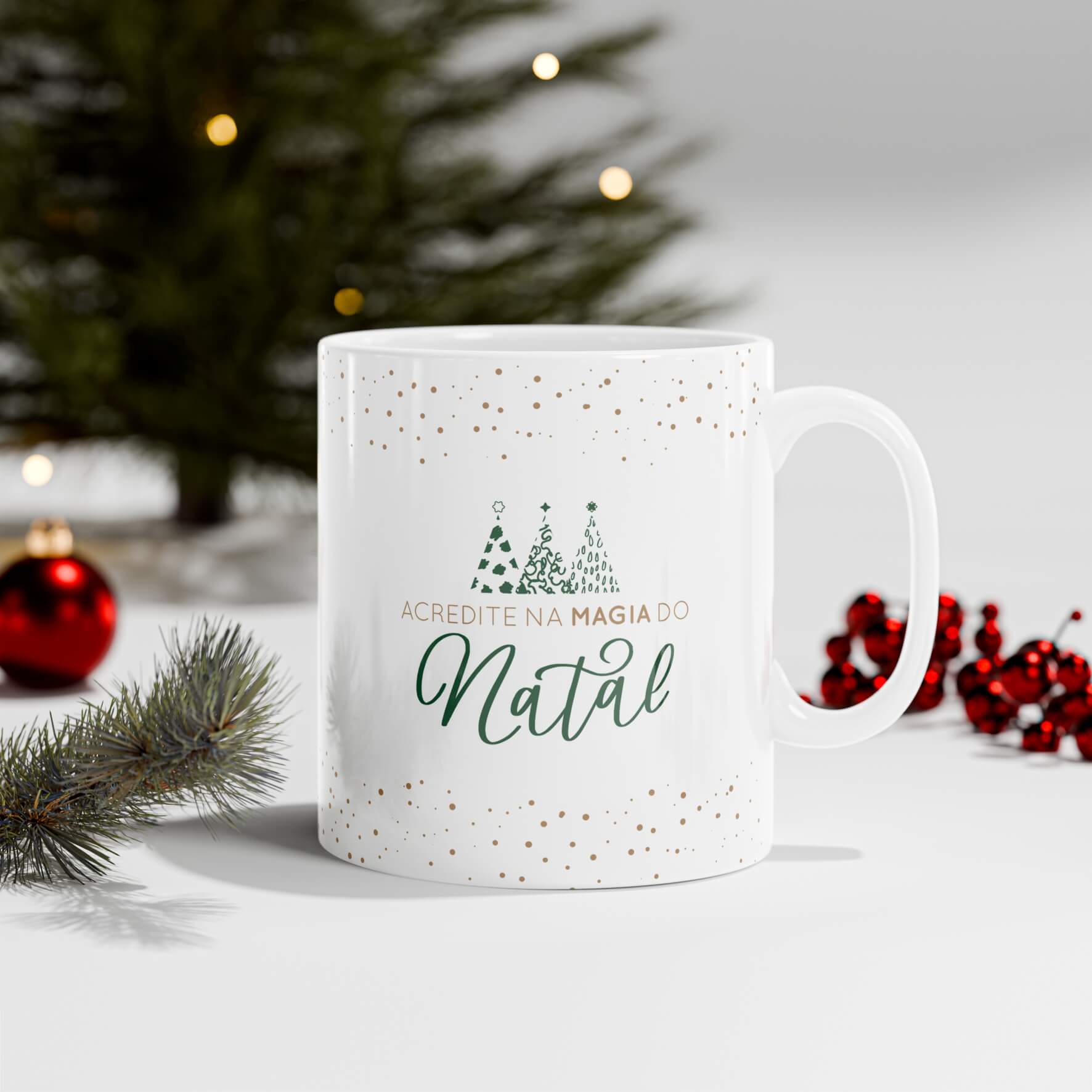 artes exclusivas caneca natal
