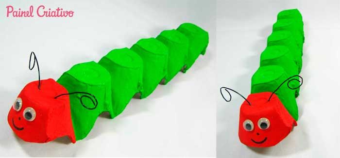 diy caixa de ovo