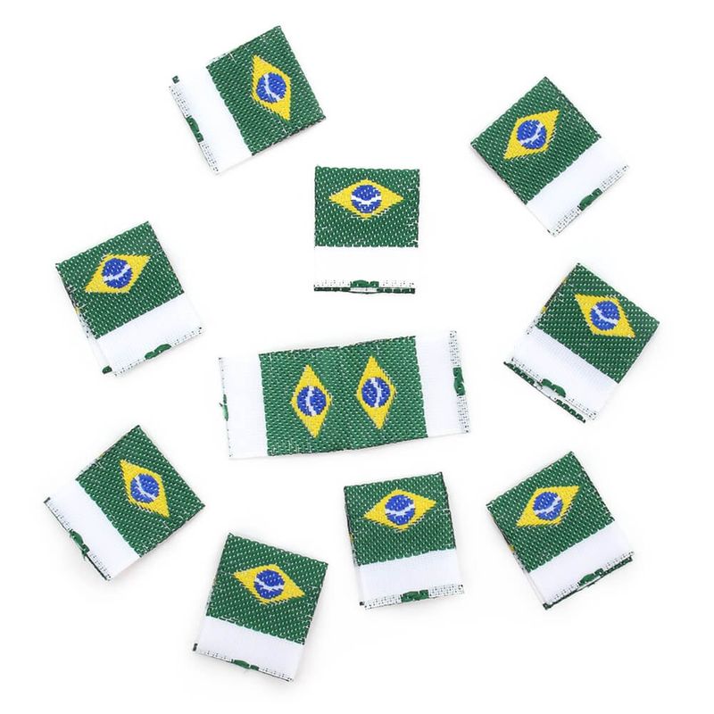bandeira do Brasil reciclada