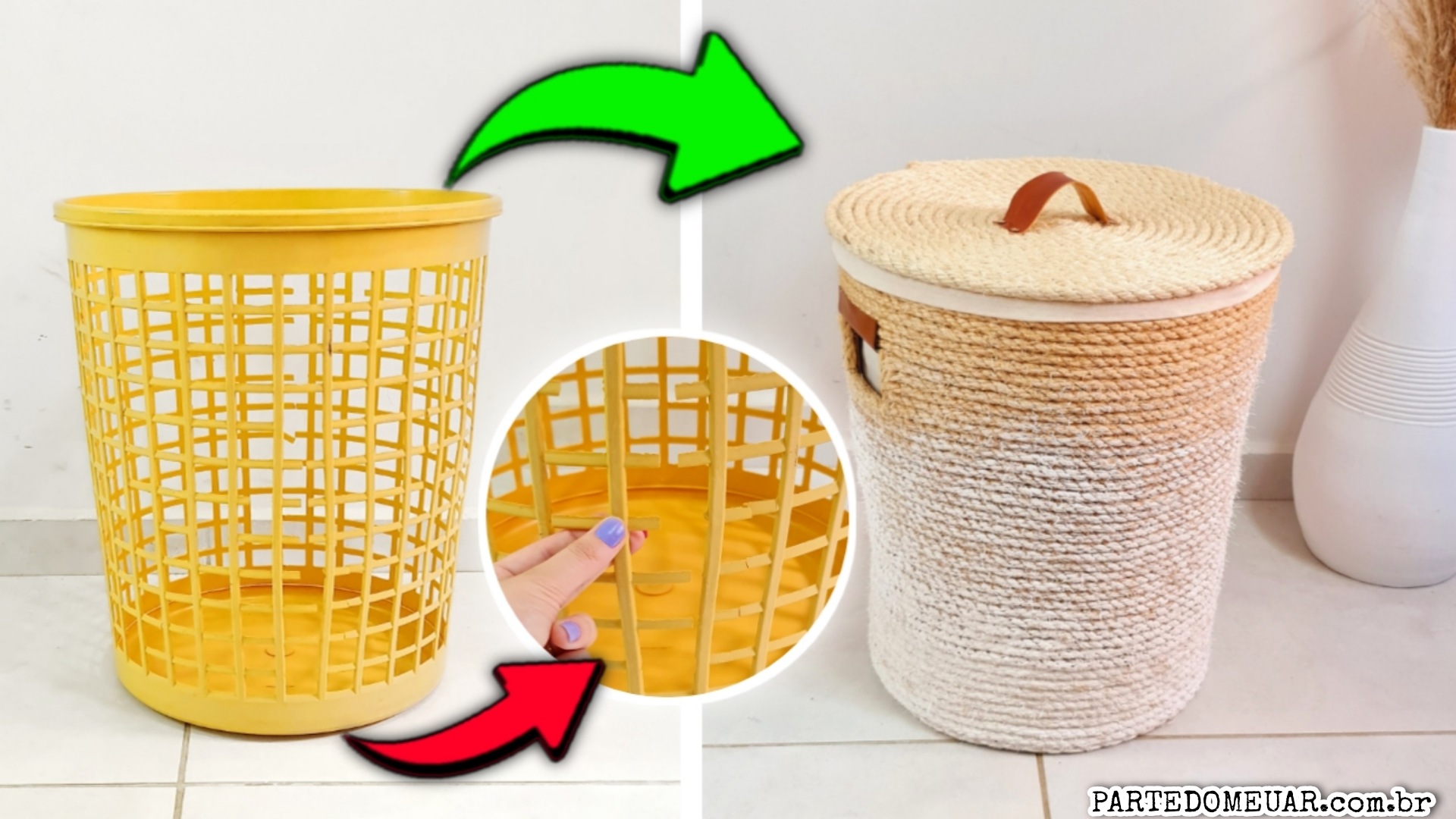 acabamento artesanato sisal