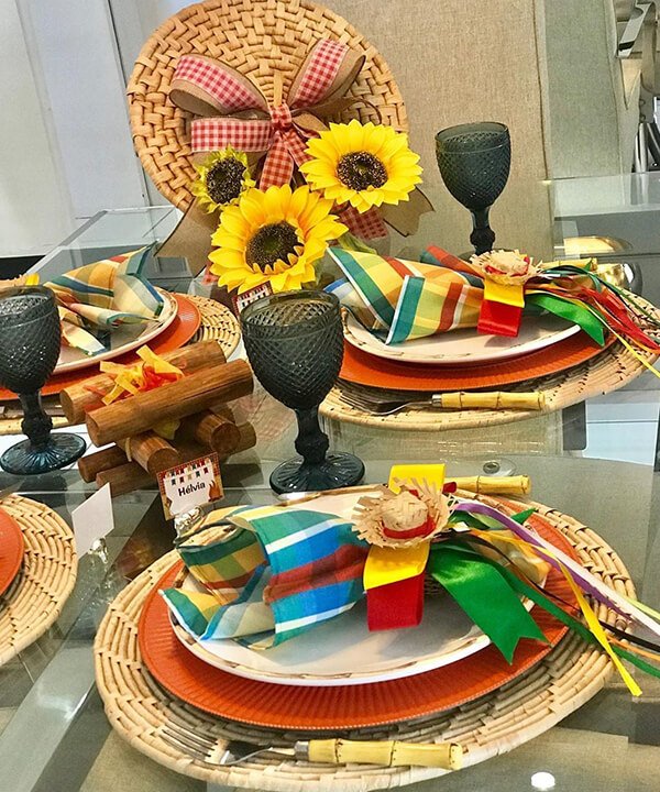 decoração caipira