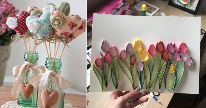 presentes artesanais dia das mães personalizados