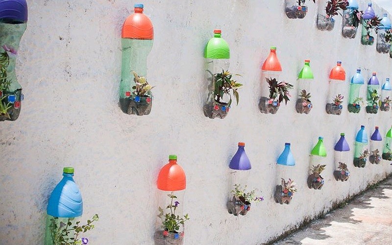 reutilização de vidro para artesanato