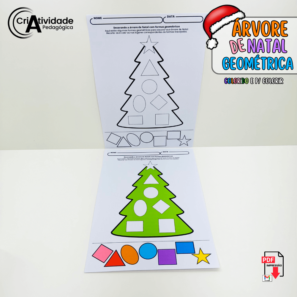 desenhos de árvore de natal para colorir