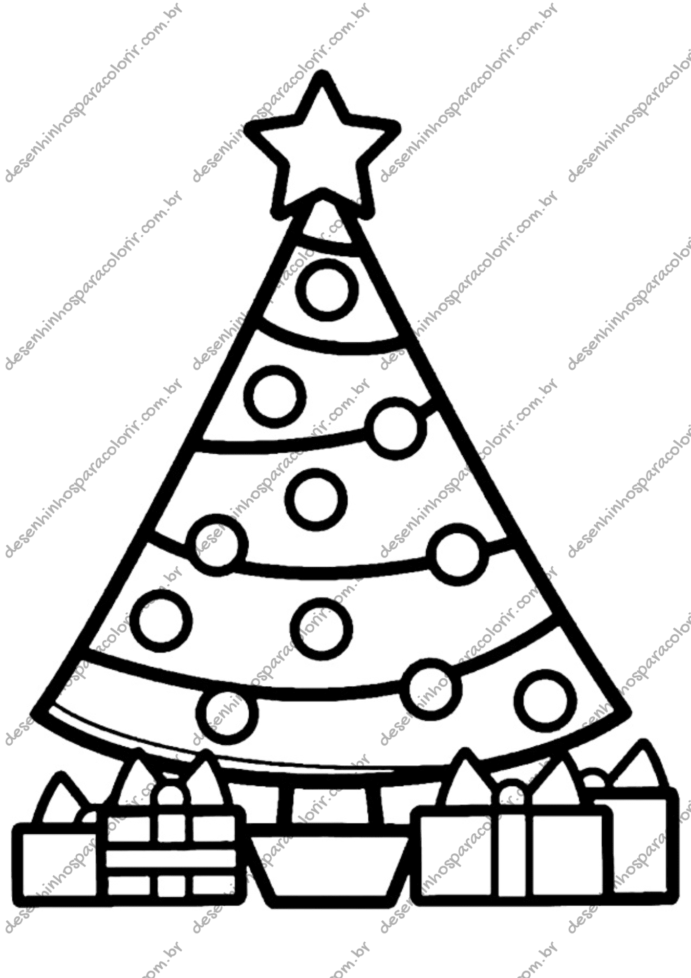 árvore de natal DIY