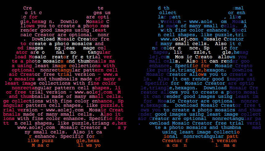 ASCII art generator