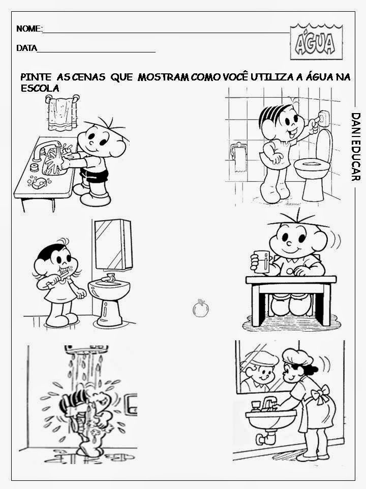 atividades dia da agua educacao infantil