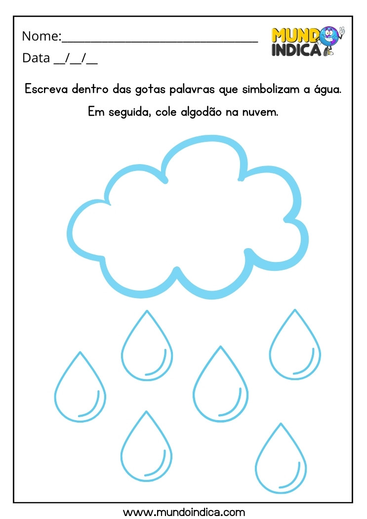 atividades ludicas agua