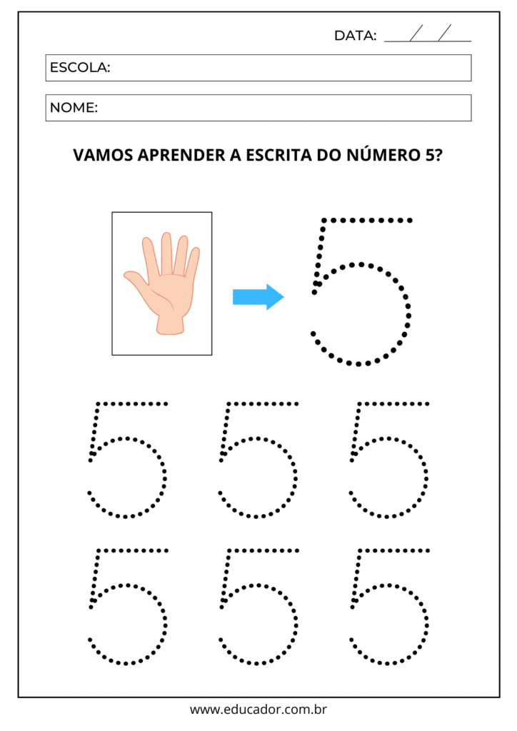 matemática divertida para 3 anos