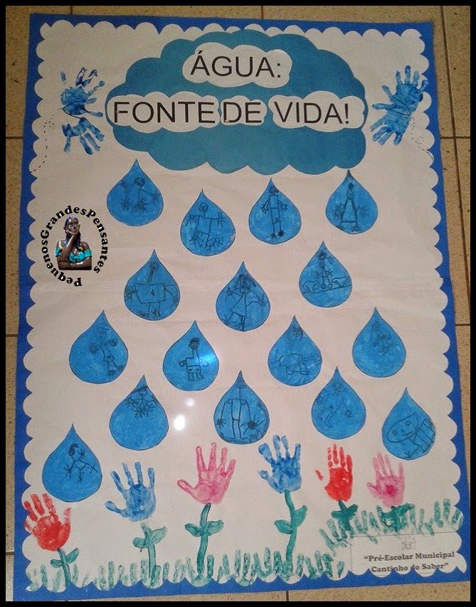 atividades sensoriais água infantil