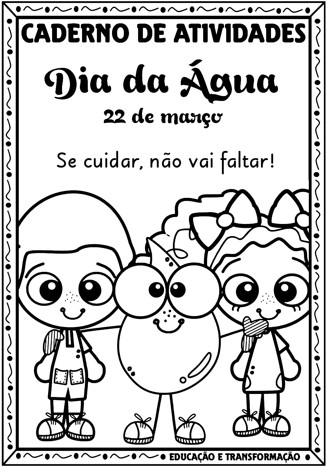 arte dia da água educação infantil