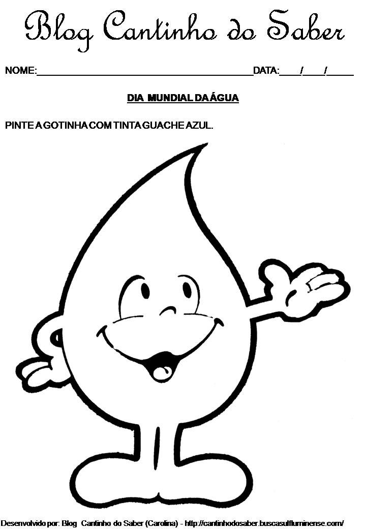 atividades dia da água para crianças