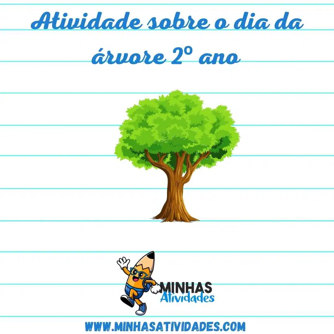 atividades de artes dia da árvore 2 ano